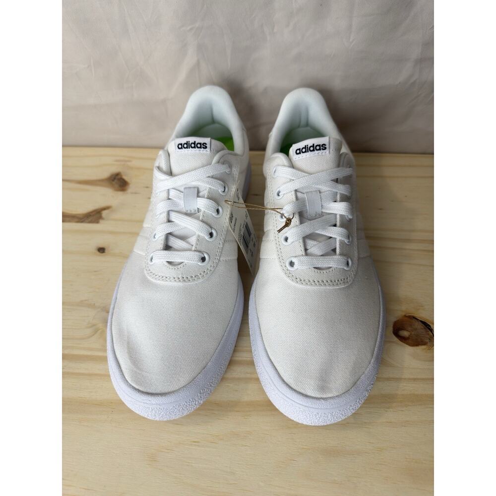 New Adidas Mens Vulc Raid3r GY5495 White Casual Shoes Sneakers Size US 8.5 EU 42 - Picture 3 of 11
